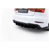 Maxton - Street Pro Central Diffuseur Arriere V.2 Audi RS3 Sedan 8V Facelift Noir