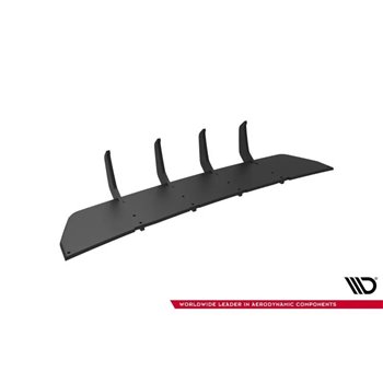 Maxton - Street Pro Central Diffuseur Arriere V.2 Audi RS3 Sedan 8V Facelift Noir