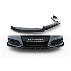 Maxton - Lame Du Pare-Chocs Avant V.3 Audi A6 / A6 C7 S-line/ S6 C7 Facelift