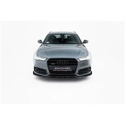Maxton - Lame Du Pare-Chocs Avant V.3 Audi A6 / A6 C7 S-line/ S6 C7 Facelift 