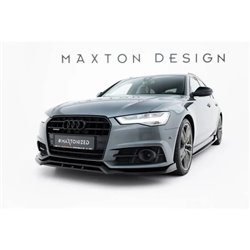 Maxton - Lame Du Pare-Chocs Avant V.3 Audi A6 / A6 C7 S-line/ S6 C7 Facelift 