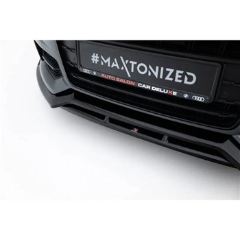 Maxton - Lame Du Pare-Chocs Avant V.3 Audi A6 / A6 C7 S-line/ S6 C7 Facelift 