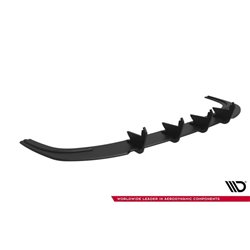 Maxton - Street Pro Central Diffuseur Arriere Audi A3 Sedan 8Y Noir-Rouge