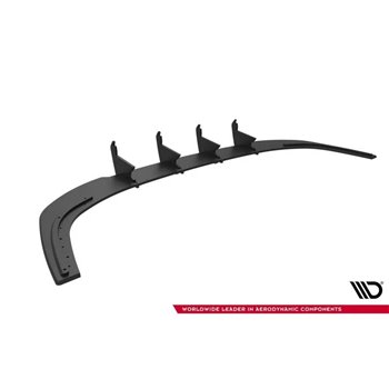 Maxton - Street Pro Central Diffuseur Arriere Audi A3 Sedan 8Y Noir-Rouge