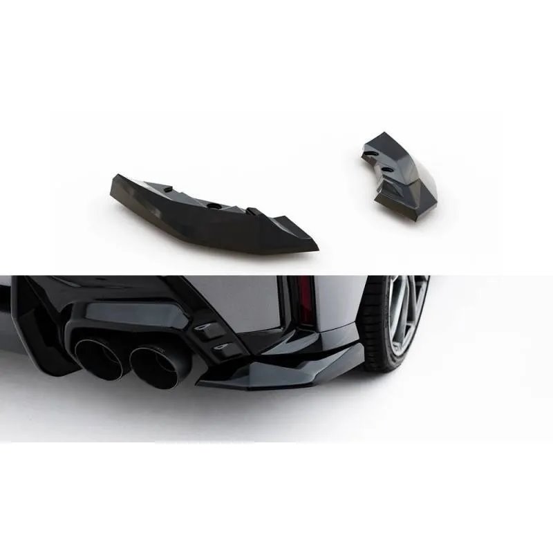 Maxton - Lames De Pare-Chocs Arrière Latérales V.2 BMW 1 M-Pack F70