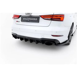 Maxton - Diffuseur Arrière Complet V.2 Audi RS3 Sedan 8V Facelift 