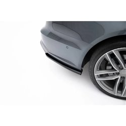 Maxton - Lames De Pare-Chocs Arrière Latérales V.3 Audi S6 / A6 S-Line / A6 C7 FL 