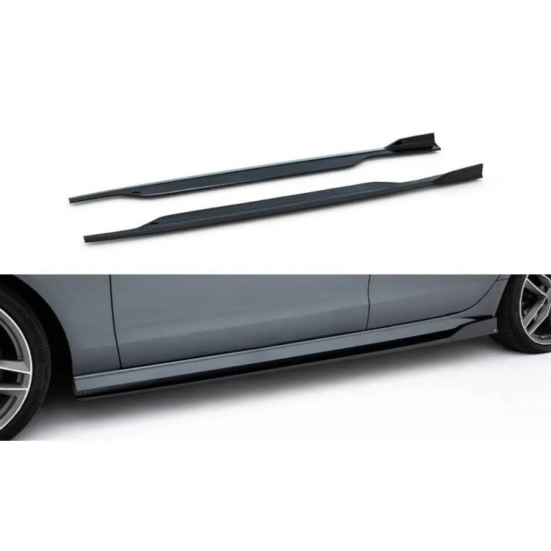 Maxton - Rajouts Des Bas De Caisse Pour V.2 Audi A6 / A6 C7 S-line/ S6 C7 Facelift