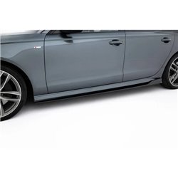 Maxton - Rajouts Des Bas De Caisse Pour V.2 Audi A6 / A6 C7 S-line/ S6 C7 Facelift 