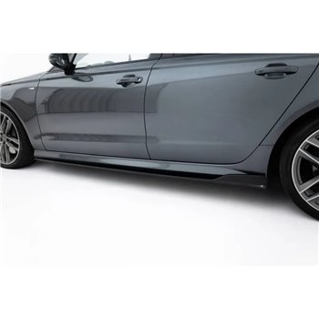 Maxton - Rajouts Des Bas De Caisse Pour V.2 Audi A6 / A6 C7 S-line/ S6 C7 Facelift 