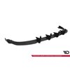 Maxton - Street Pro Central Diffuseur Arriere Audi A3 Sedan 8Y Noir-Rouge + Rabats Brillant