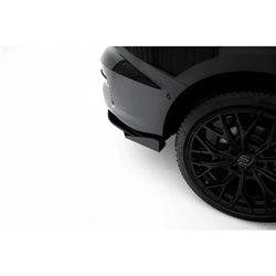 Maxton - Street Pro Central Diffuseur Arriere Audi A3 Sedan 8Y Noir + Rabats Brillant 