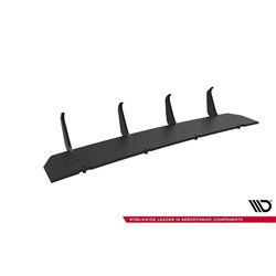 Maxton - Street Pro Central Diffuseur Arriere V.1 Volkswagen Golf GTI Clubsport Mk8 Facelift Rouge