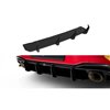 Maxton - Street Pro Central Diffuseur Arriere V.1 Volkswagen Golf GTI Clubsport Mk8 Facelift Noir