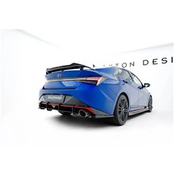Maxton - Street Pro Central Diffuseur Arriere Hyundai Elantra N Mk7 Noir