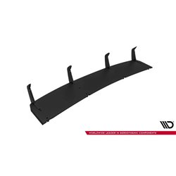 Maxton - Street Pro Central Diffuseur Arriere Hyundai Elantra N Mk7 Noir-Rouge