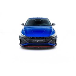 Maxton - Lame Du Pare-Chocs Avant V.2 Hyundai Elantra N Mk7 