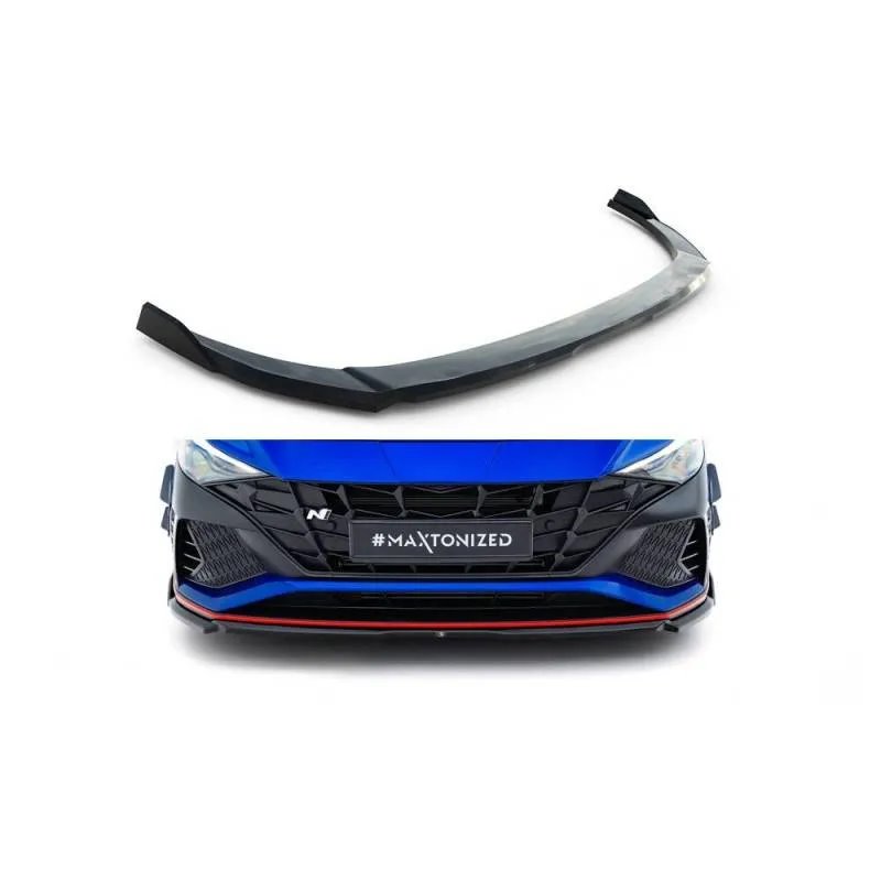 Maxton - Lame Du Pare-Chocs Avant V.1 Hyundai Elantra N Mk7
