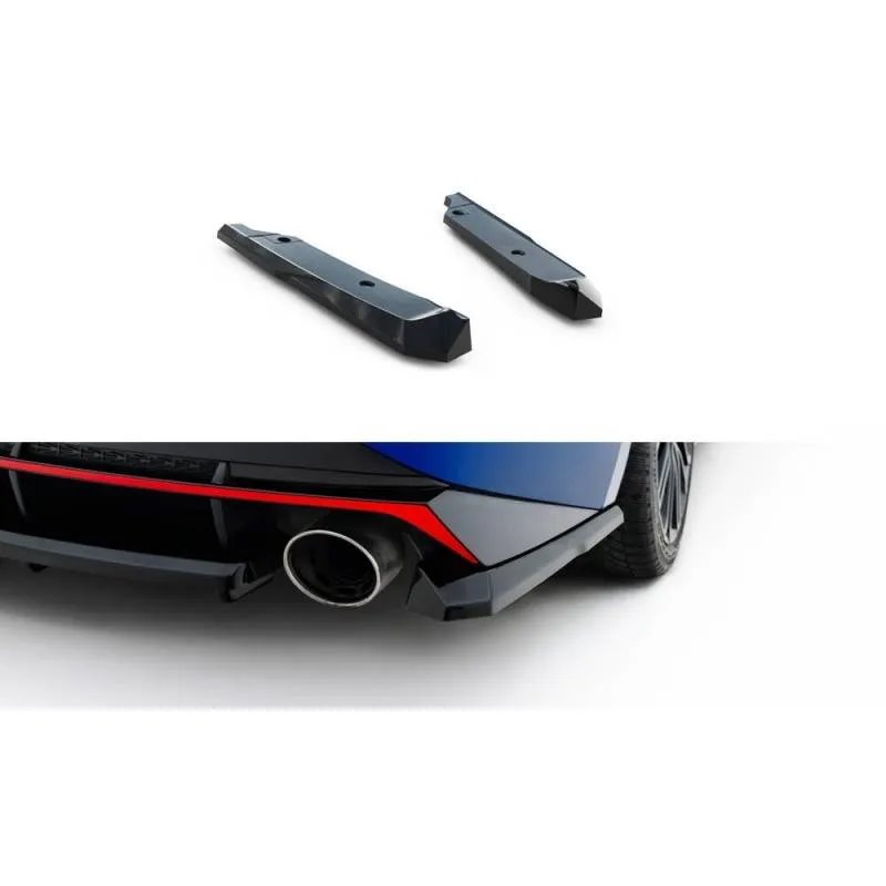 Maxton - Lames De Pare-Chocs Arrière Latérales Hyundai Elantra N Mk7