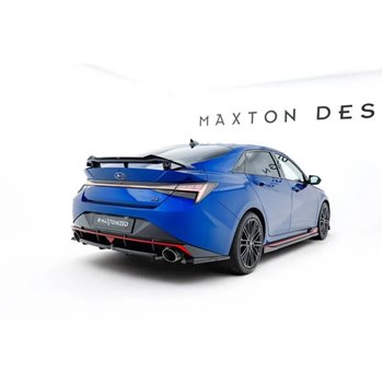 Maxton - Lames De Pare-Chocs Arrière Latérales Hyundai Elantra N Mk7 