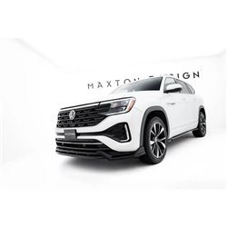 Maxton - Lame Du Pare-Chocs Avant Volkswagen Atlas R-Line Mk1 Facelift 2 