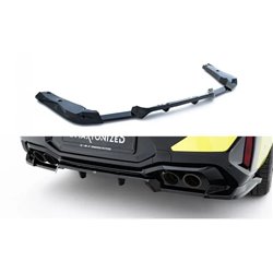 Maxton - Arriere Splitter (avec une barre verticale) BMW X4M F98 Facelift