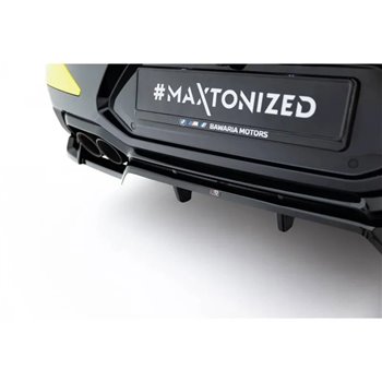 Maxton - Arriere Lame (avec une barre verticale) BMW X4M F98 Facelift 