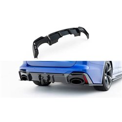 Maxton - Fibre de Carbone Diffuseur Arrière Audi RS7 C8 (version with towbar) Oui