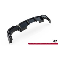 Maxton - Fibre de Carbone Diffuseur Arrière Audi RS7 C8 (version avec towbar) Oui