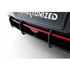 Maxton - Street Pro Central Diffuseur Arriere Hyundai Elantra N Mk7 Rouge