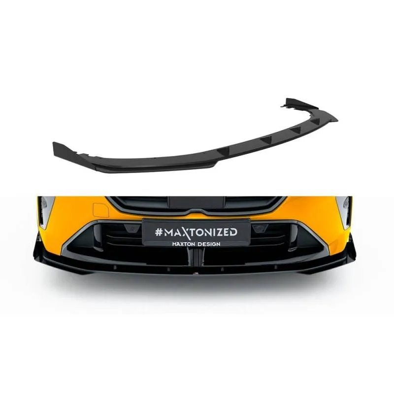 Maxton - Street Pro Lame Du Pare-Chocs Avant BMW M135i F70 Noir + Rabats Brillant