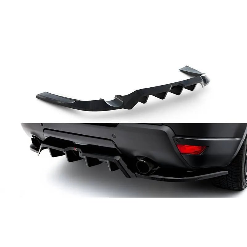 Maxton - Arriere Splitter (avec une barre verticale) Land Rover Range Rover Sport Mk2