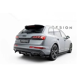 Maxton - Arriere Lame (avec une barre verticale) Audi Q7 S-Line Mk2 Facelift 2 