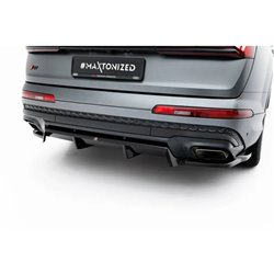 Maxton - Arriere Lame (avec une barre verticale) Audi Q7 S-Line Mk2 Facelift 2 
