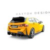 Maxton - Street Pro Central Diffuseur Arriere BMW 1 M-Pack F70 Noir