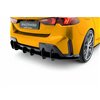 Maxton - Street Pro Central Diffuseur Arriere BMW 1 M-Pack F70 Noir