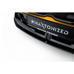 Maxton - Street Pro Lame Du Pare-Chocs Avant BMW M135i F70 Noir-Rouge