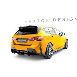 Maxton - Street Pro Central Diffuseur Arriere BMW 1 M-Pack F70 Rouge
