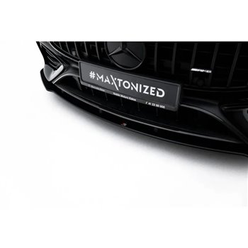 Maxton - Street Pro Lame Du Pare-Chocs Avant Mercedes-AMG CLE 53 C236 Noir