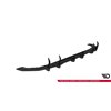 Maxton - Street Pro Central Diffuseur Arriere BMW 1 M-Pack F70 Noir-Rouge