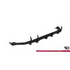Maxton - Street Pro Central Diffuseur Arriere BMW 1 M-Pack F70 Noir + Rabats Brillant 