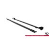 Maxton - Street Pro Rajouts Des Bas De Caisse BMW M135i F70 Noir-Rouge + Rabats Brillant