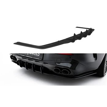Maxton - Street Pro Central Diffuseur Arriere Mercedes-AMG CLE 53 C236 Noir