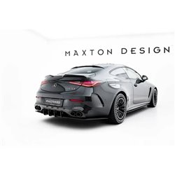 Maxton - Street Pro Central Diffuseur Arriere Mercedes-AMG CLE 53 C236 Noir-Rouge