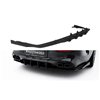 Maxton - Street Pro Central Diffuseur Arriere Mercedes-AMG CLE 53 C236 Noir + Rabats Brillant