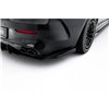 Maxton - Street Pro Central Diffuseur Arriere Mercedes-AMG CLE 53 C236 Rouge + Rabats Brillant