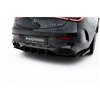 Maxton - Street Pro Central Diffuseur Arriere Mercedes-AMG CLE 53 C236 Noir-Rouge + Rabats Brillant