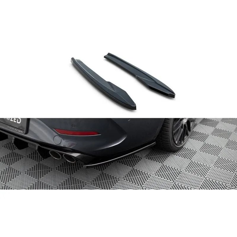 Maxton - Lames De Pare-Chocs Arrière Latérales V.2 Cupra Leon ST Mk1 Facelift