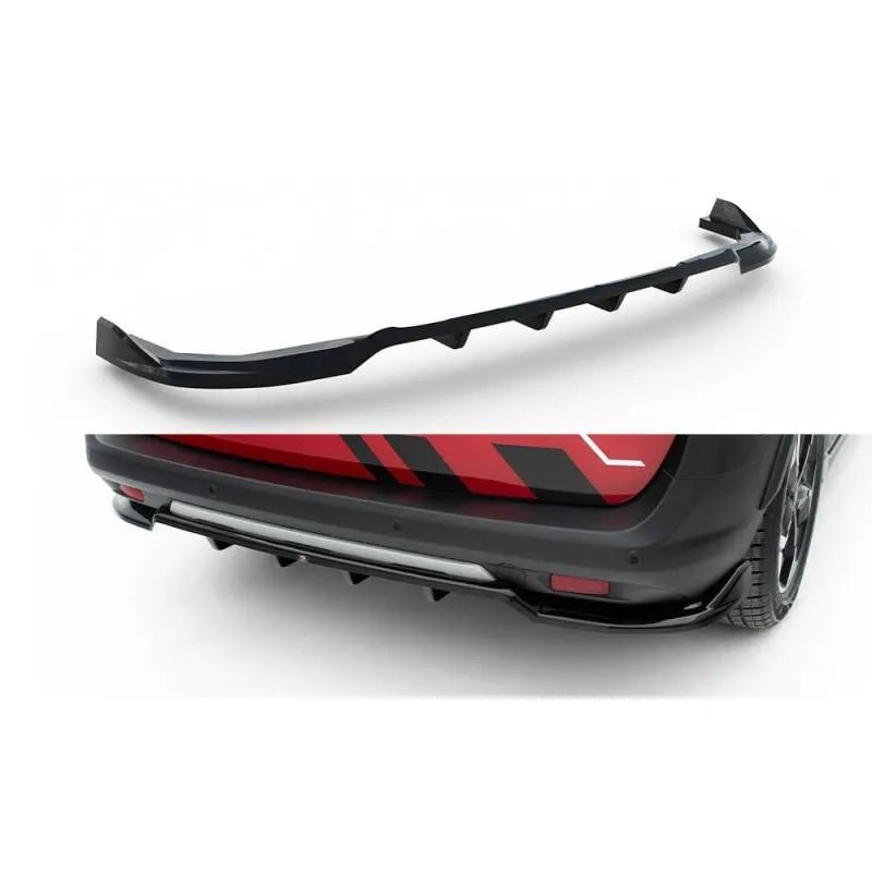 Maxton - Arriere Splitter (avec une barre verticale) Ford Tourneo Courier Mk2