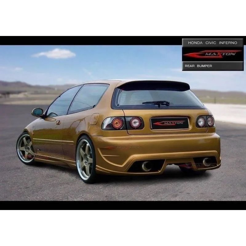Maxton - PARE-CHOCS ARRI RE HONDA CIVIC V HB INFERNO